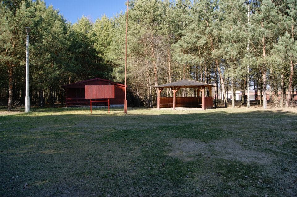 Plac apelowy i miejsce ogniskowe w Ośrodku Ciche